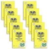 10pk Spirax 138 A4 Graph Book 10mm 96-pages Writing Notebook Stationery Yellow