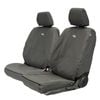 Razorback 4x4 XP7 Heavy Duty Canvas 2x Front Seat Covers Suitable for a Ford Ranger PX II (Lumbar Dial Cutout Included)