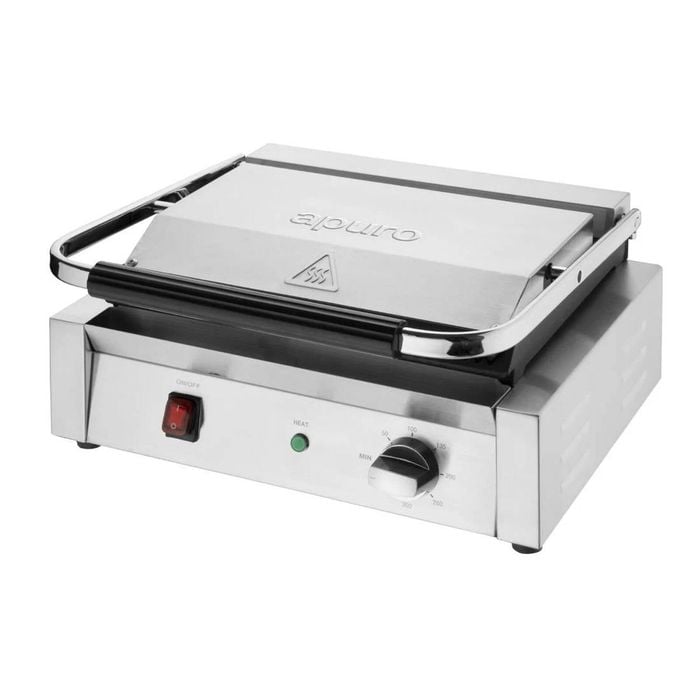 Apuro Bistro Large Contact Grill - Cu603-a