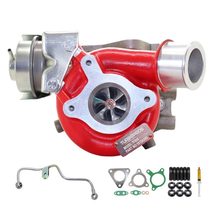 Gen1 High Flow Turbo Charger With Genuine Oil Feed Pipe For Mitsubishi Pajero Sport 4n15 2.4l