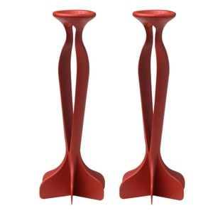 Hackit Kitchen Crusher Chopping Utensil Red Set of 2