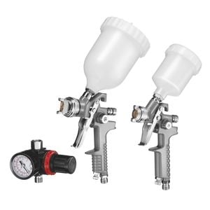 Ozito 3 Piece Gravity Feed Air Spray Gun Kit ASG-GFK