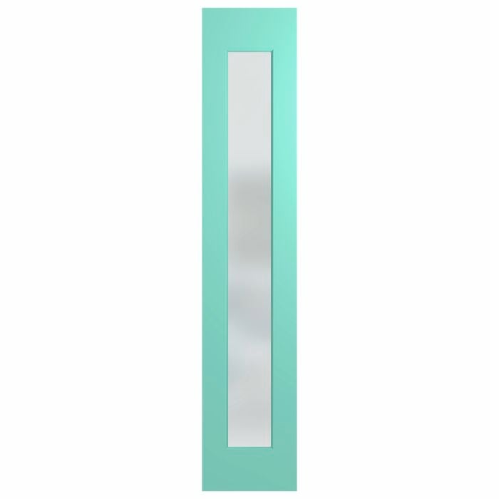 Hume Doors 1980 x 400 x 40mm Newington XN9 Entrance Panel Glazed Etchlite - option_Glazed Etchlite