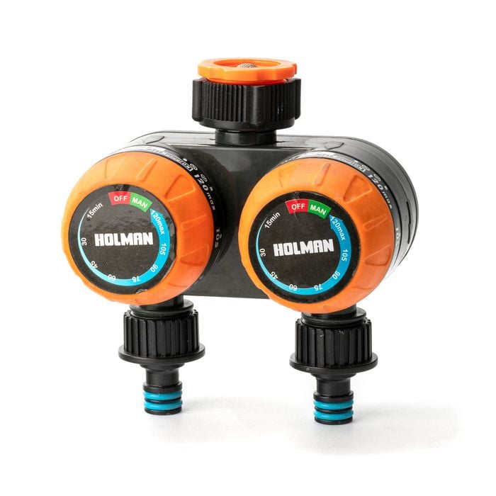 Holman 2 Hour Dual Outlet Mechanical Tap Timer