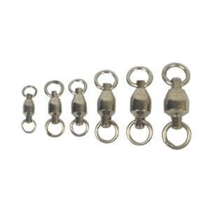 Swimerz Heavy Duty Ball Bearing Swivels, Size 5, 15 Pack