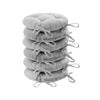Harbour Housewares Round Dining Chair Seat Cushions - Pack Of 6