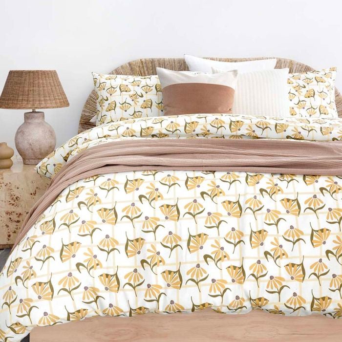 Arlo Flannelette Quilt Cover Set King