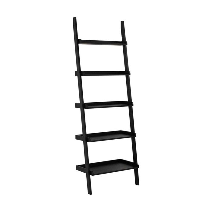Modern Furniture MILT Leaning Bookcase 66cm - Black