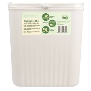 Garden Zen Compost Bin with Hook & Adhesive