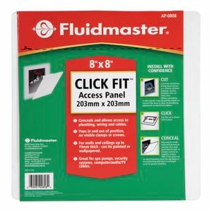 Fluidmaster 200 x 200mm White Access Panel