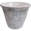LVD Ceramic Farmhouse Planter/Vase Champagne Bucket 30.5cm - Grey