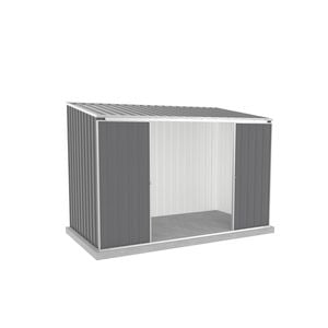 Absco Sheds 3.00 x 1.52 x 2.08m Monument Ezislider Double Sliding Door Garden Shed