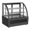 Polar Countertop Display Fridge C-series Black 100l Commercial Kitchen Refrigeration