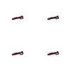 4PK Winex Corkscrew w/ Cutter Barware Accessory - Black
