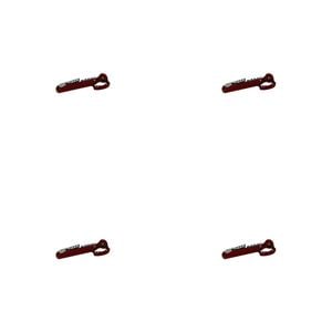 4PK Winex Corkscrew w/ Cutter Barware Accessory - Black