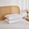 Dreamaker Cotton Cover Bamboo Blend Pillow Medium Profile Twin Pack