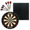 Winmau Blade 6 TRIPLE CORE Dart Board + Black Ash Cabinet + Darts Set