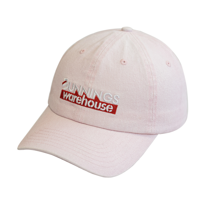 Bunnings Pink Washed Cap