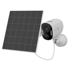 Swann 4K White Xtreem Eco Battery Cam With Solar Panel