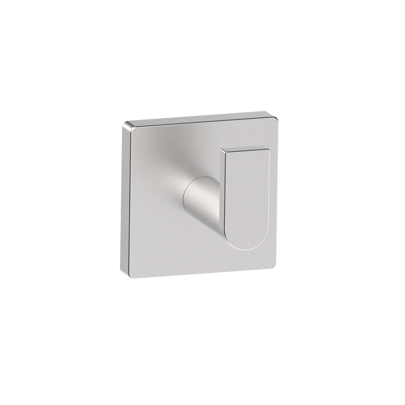 Rococo Single Robe Hook Brushed Nickel
