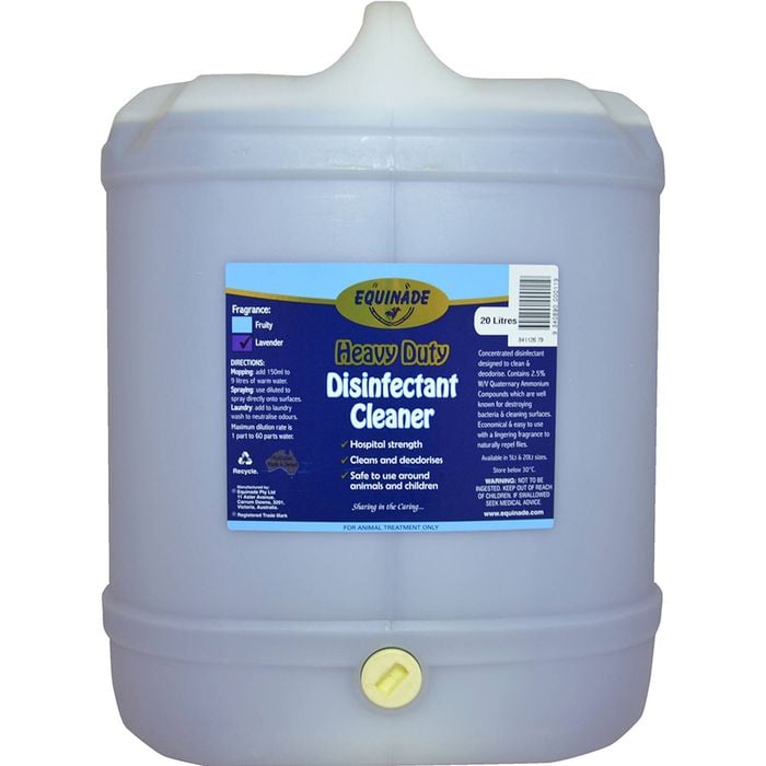 Equinade Heavy Duty Disinfectant Deodoriser Animal Safe Lavender 20L