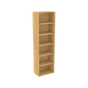 Lugna 2048 x 600 x 380mm Sand 5 Shelf Robe Insert