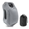Catzon Inflatable Travel Pillow Multifunction Used for Airplane Sleeping Rest-LightGrey
