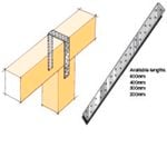 LUMBERLOK Sheet Brace Strap 400mm Stainless Steel SSSBS4