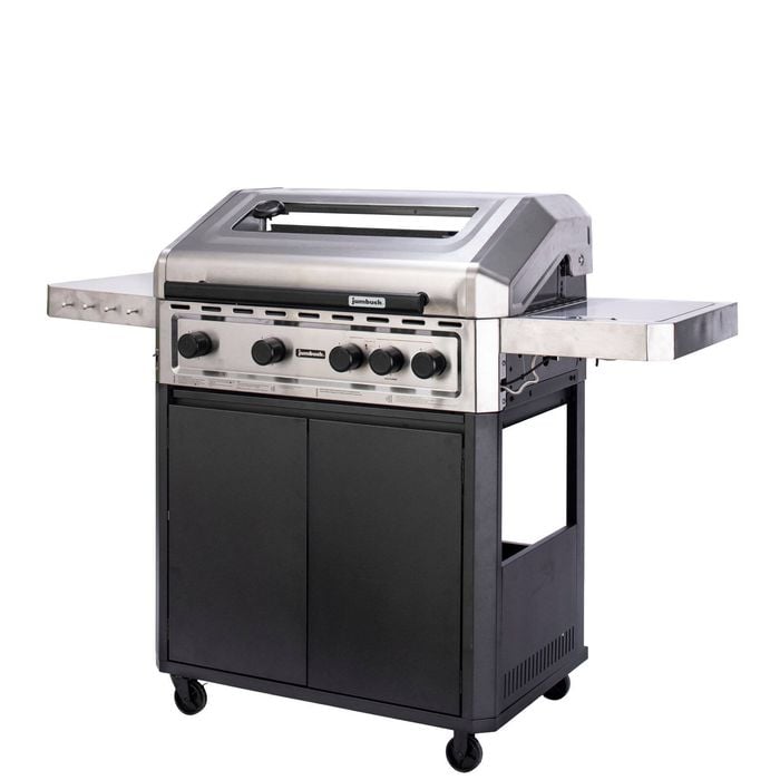 Jumbuck Horizon Plus 4 Burner Gas Trolley BBQ