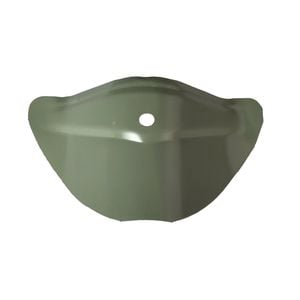 Gumleaf Gutterguard 82 x 45 x 25mm 8 Pack Colorbond Metal Saddle - Pale Eucalypt