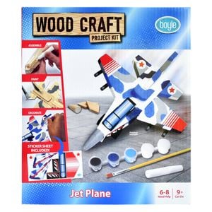 Boyle Wood Craft Project Kit Jet Plane