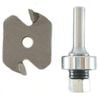 CRAFTMASTER 4mm Slot Cut With Ball Bearing 6.4mm Shaft Trade Quality Router Bit