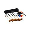Championship Hardwood Croquet Mallet Set Game 4 Player Set w/Carry Bag