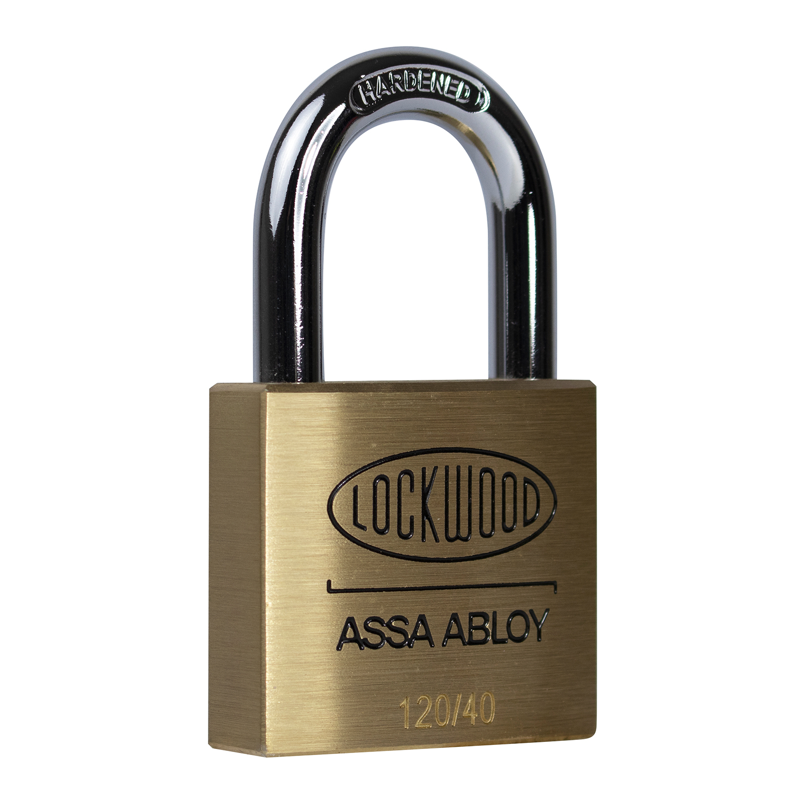 Lockwood 40mm Series High Security Solid Brass Padlocks - 4 Pack