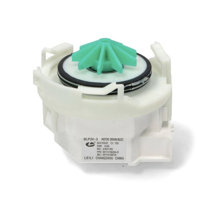 Dishwasher Water Drain Pump C00297919, suits Whirlpool, Ariston