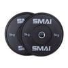 Smai Hd Bumper Plates - (pair) 5kg - Black