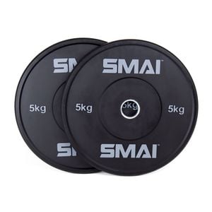 Smai Hd Bumper Plates - (pair) 5kg - Black