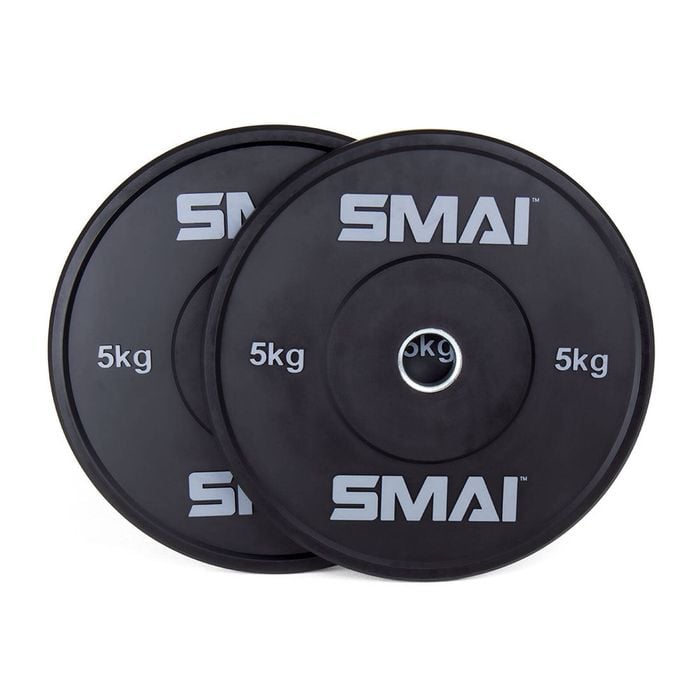 Smai Hd Bumper Plates - (pair) 5kg - Black
