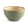 Olympia Kiln Round Bowl Moss 140mm 635ml Pack Of 6 Porcelain Commercial Kitchen Tableware