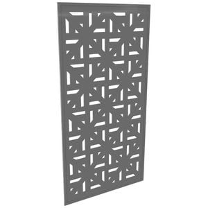 ProtectorAl 300 - 940 x 941 - 1840 Light Charcoal Mosaic Framed Composite Decorative Panel