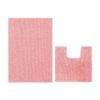 Large chenille bath mat toilet root mat super comfy non slip highly absorbent