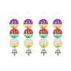 4PK Paws & Claws Ball And Bell Bird Toy 16X4.5cm Assorted
