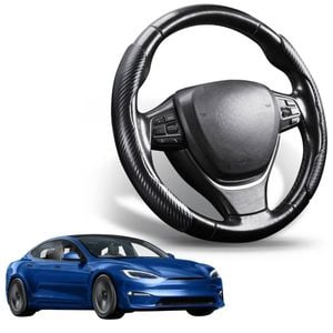 Segmented Steering Wheel Cover for Tesla Model S 2022 - Current