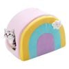All Fur You Rainbow Cat House Pink
