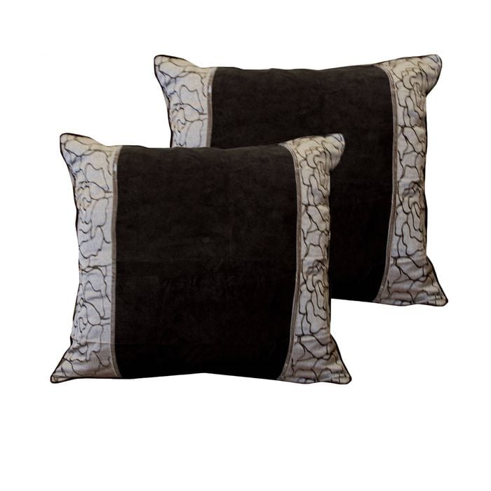 Bianca Pair of European Pillowcases Caitlyn Latte