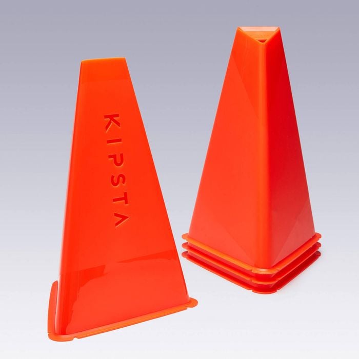 Decathlon - Essential 30cm Cones 4-pack - Orange - One Size