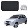 Front Windscreen Sun Shade for Suzuki Alto 1994 - 1998 (4th Gen HA11) - Standard 150 x 85 cm - Black