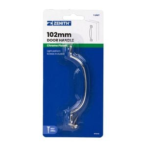 Zenith 102mm Chrome Plated Door Handle