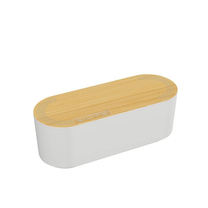 D-Line Small Wood Effect Cable Tidy Unit Management Box