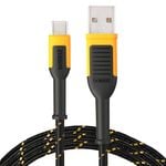 DeWALT 1.8m Charging Cable Reinforced With Kevlar USB-C To USB